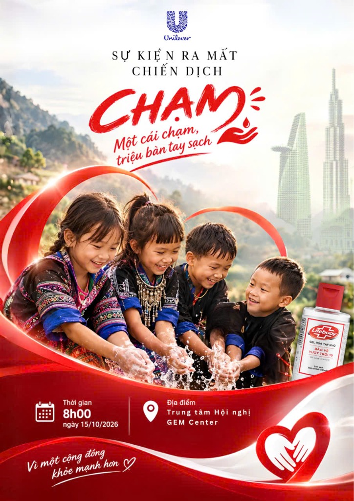 Poster Sự kiện ra mắt Chiến dịch Chạm